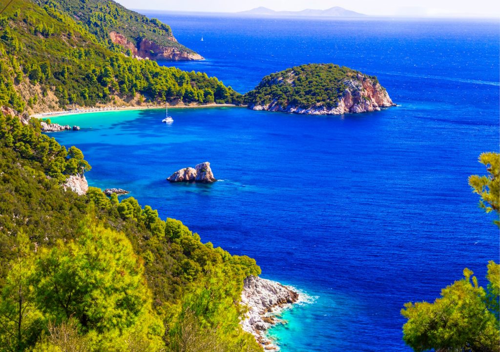 Amazing,Nature,And,Sea,Landscapes,Of,Greece.,Skopelos,Island,,Sporades.